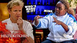 The Chefs Create Their Own Menus, but Is It Red vs Blue or Red vs Jen's Menu | Hell’s Kitchen