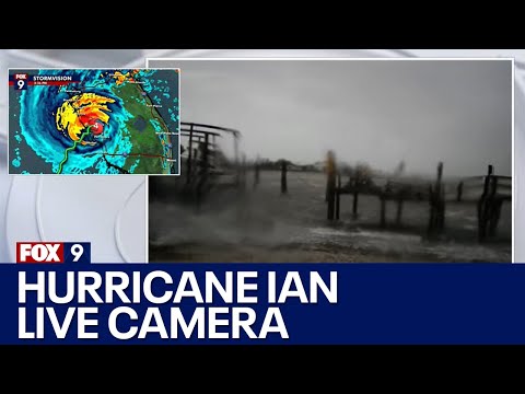 Hurricane Ian live cameras from Florida