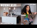 MOVING VLOG 1 | Empty Apartment Tour, Packing My Clothes + Shoes + More!