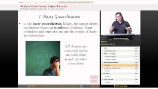 AP English - Rhetoric Crash Course: Logical Fallacies