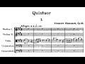 Alexander Glazunov - String Quintet Op. 39 (1892)