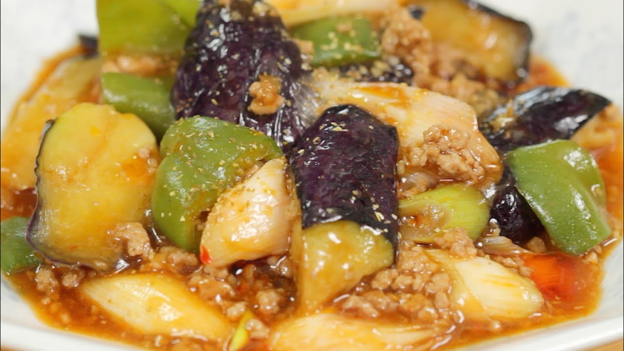 Mabo Nasu (Eggplant Stir-Fry Recipe) | Cooking with Dog japanese food