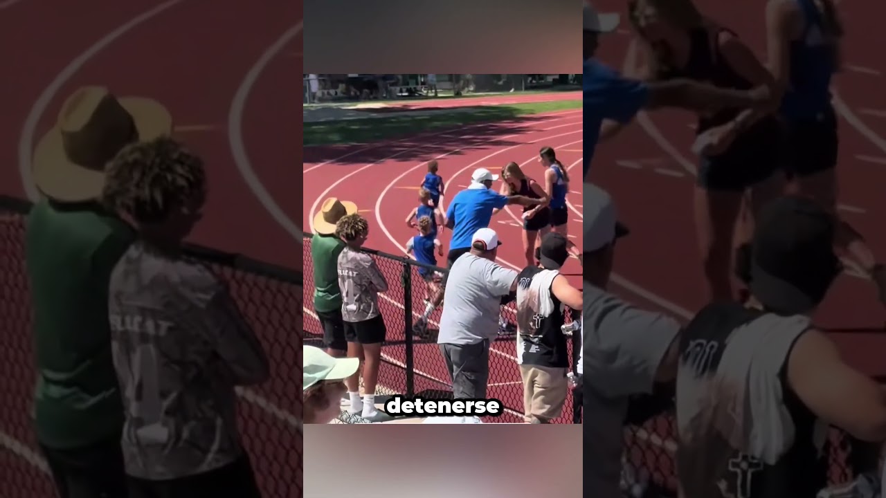 ¡Ganó la carrera y siguió corriendo sin parar!