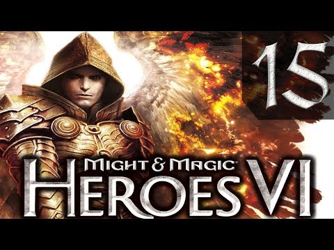 Видео: Герои 6(Might & Magic: Heroes VI)- Сложно - Прохождение #15 Некрополис-3 (1/2)