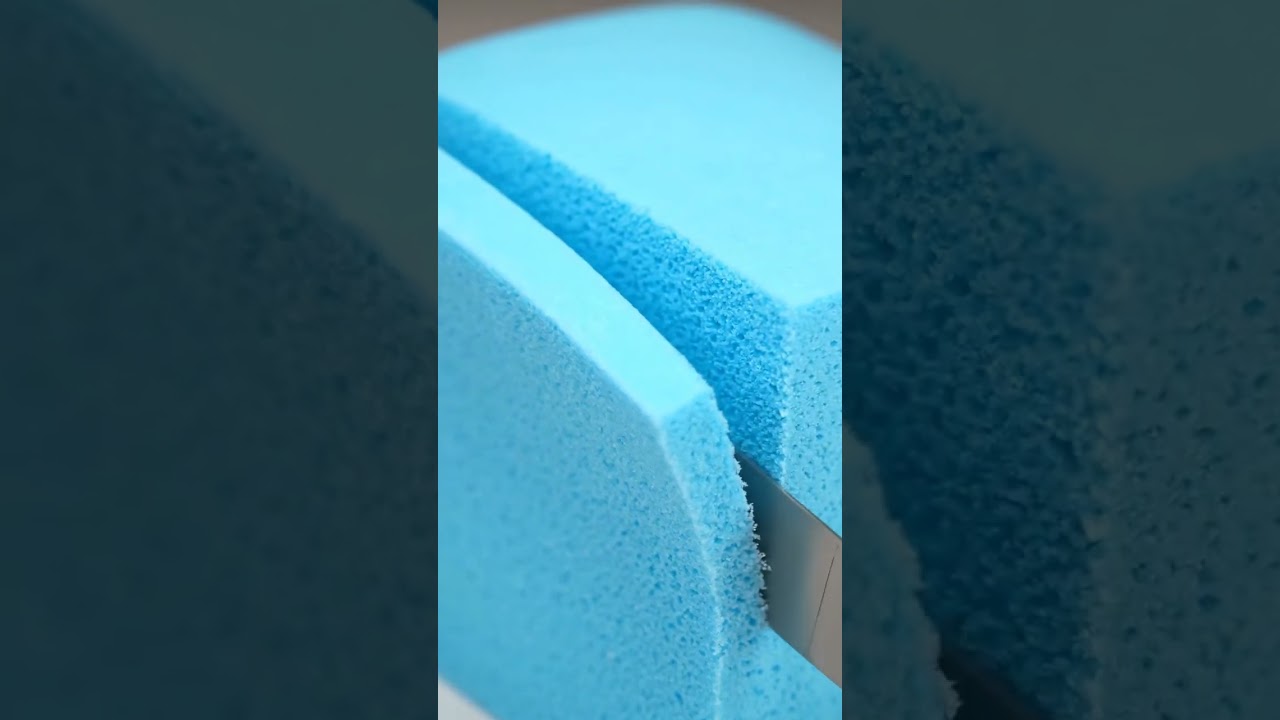 🎧 The Acoustic Zip | 8 Seconds of Soft Foam Slicing