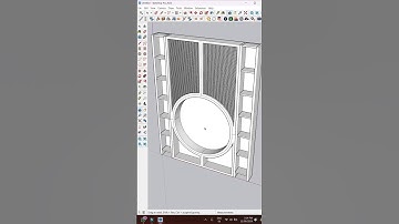 ✅Advance modeling techniques in Sketchup #viral #sketchup #shorts