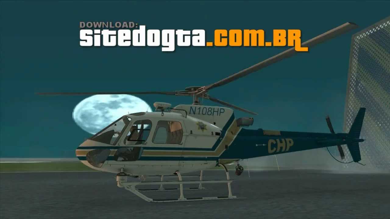 Helicópteros Eurocopter para o GTA San Andreas