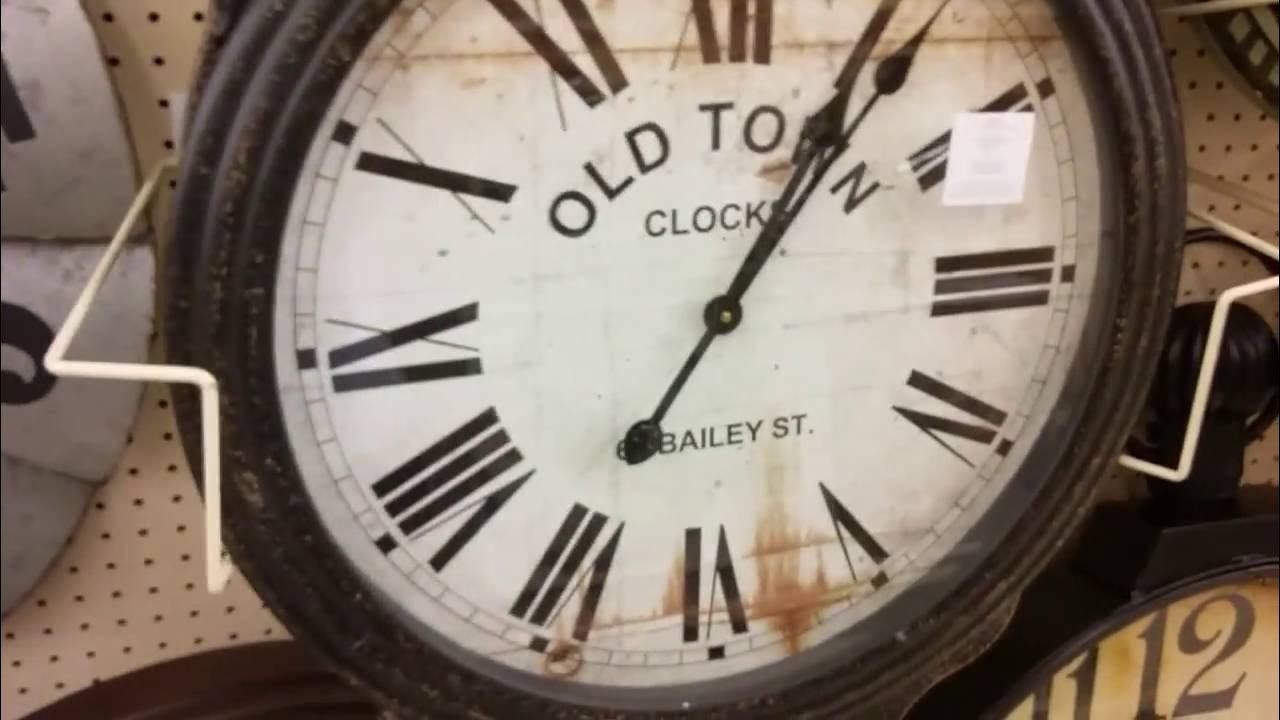 Hobby Lobby Clock section YouTube