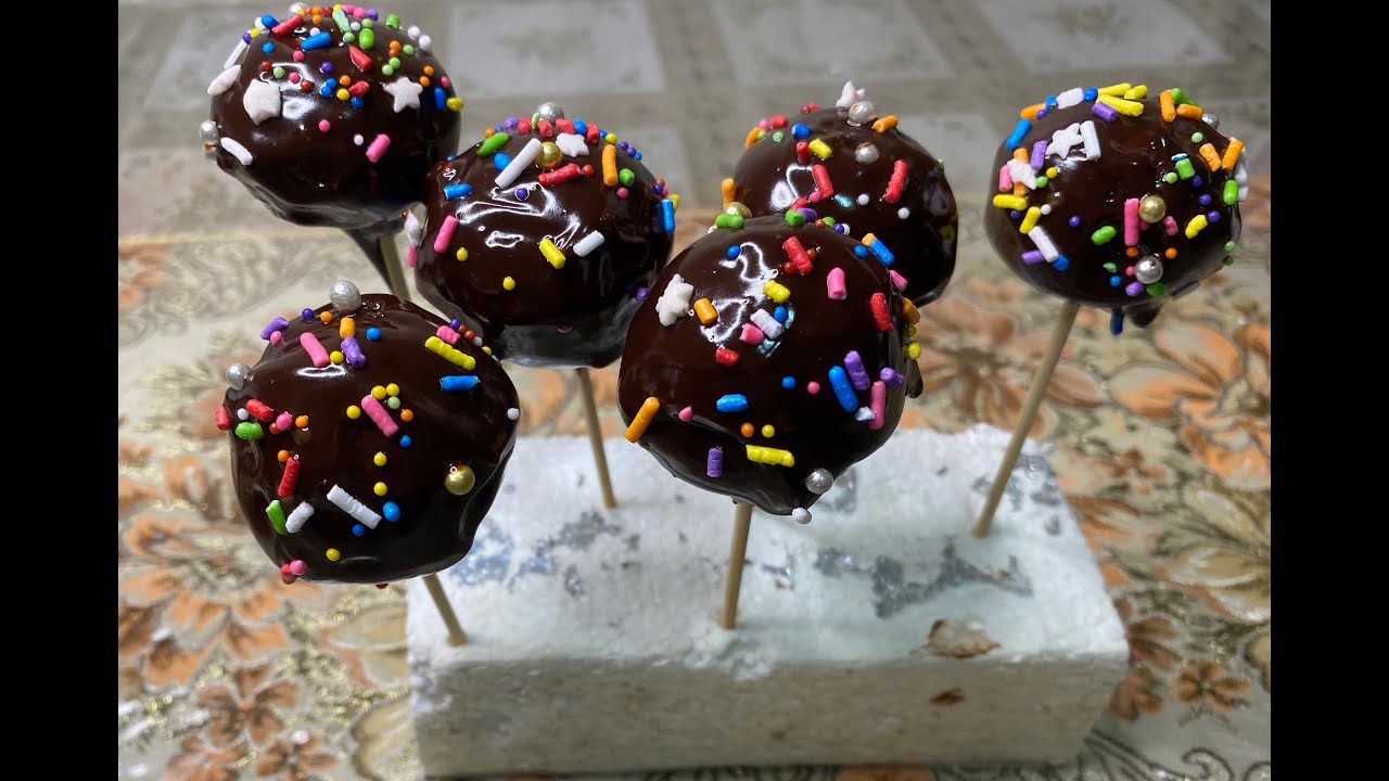 CAKE POPS RECIPE YouTube