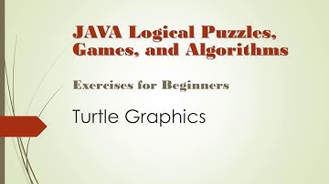 Java Puzzles Games & Algorithm Exercises - 4/6 - Turtle Graphics