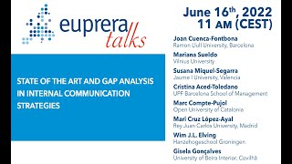 EUPRERAtalks - State of the Art and Gap Analysis in Internal Communication Strategies