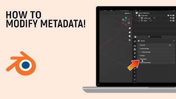 How to Modify the Metadata of Renders in Blender [easy]