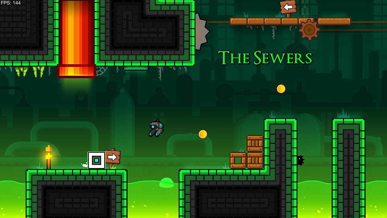 2. Geometry dash 1 уровень 3 монетки. Обсидиан тайм геометрии даш. 2 full версия. Геометрии даш 2.