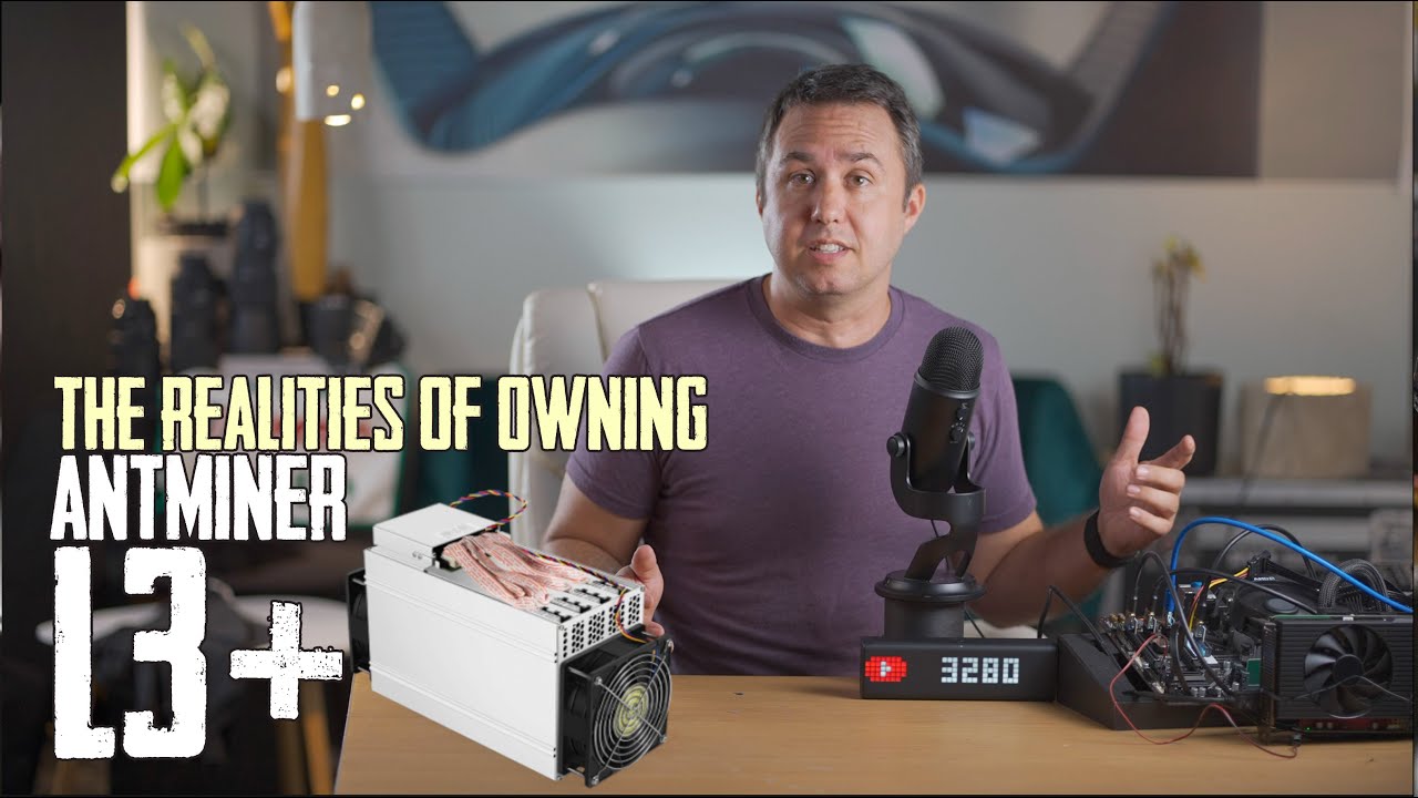 Realities of Running Antminer L3+, Crypto Mining Farm.  Power, Noise, Profit. - YouTube