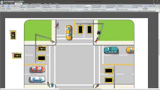 Feux Tricolores Simulation d'une Installation sur Automation Studio