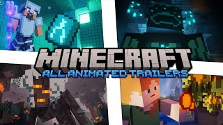 Evolution of MINECRAFT Animated Trailers (2019-2025) #Minecraft