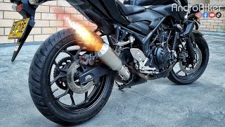 Escape Modificado En Yamaha MT03 Y Quedó Brutal