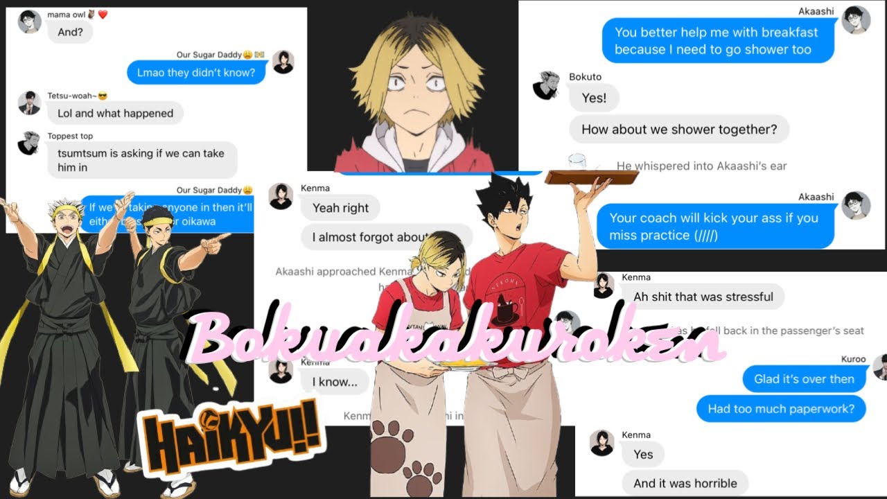 Haikyuu!! A Day in the Life of BokuAkaKuroKen|| 7000 Subscribers Special!!