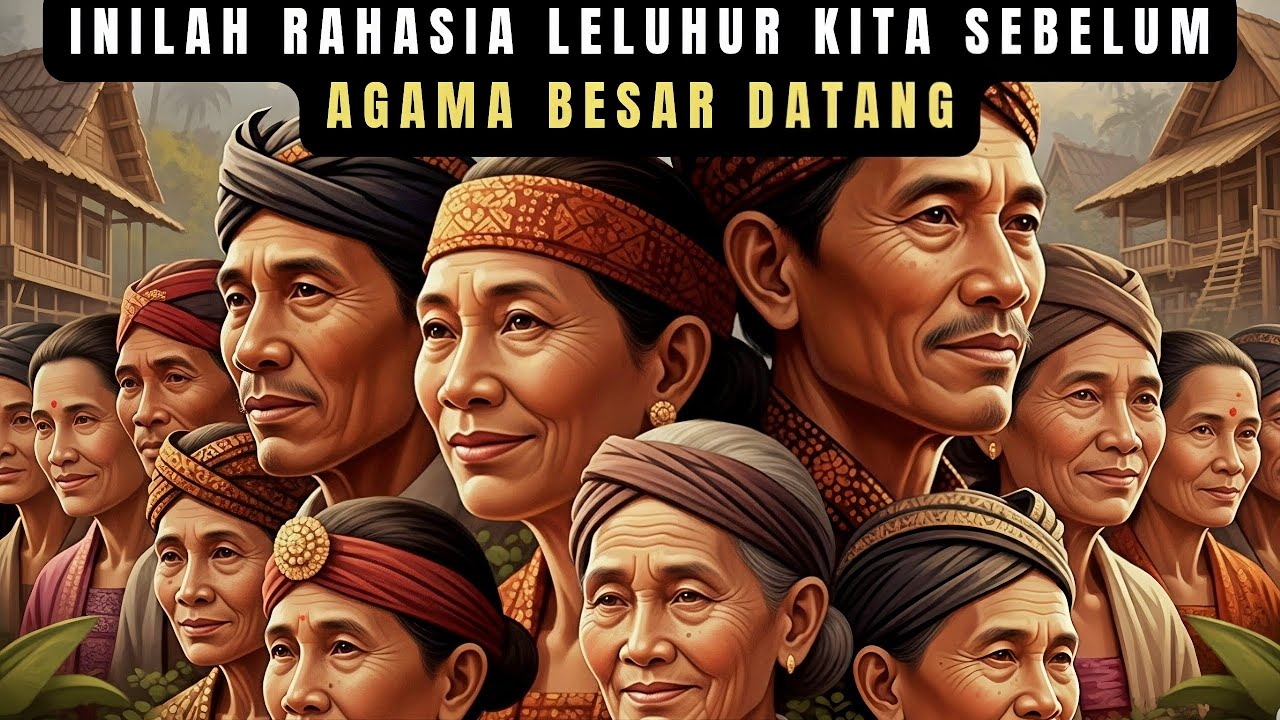💥Siapa Leluhur Kita Sebelum Datangnya Hindu-Buddha, Kristen, dan Islam?