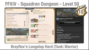 FFXIV Squadron Dungeon Brayflox