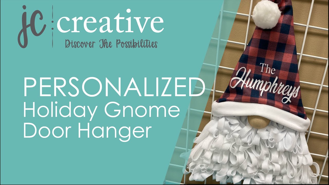 DIY Holiday Gnome Door Hanger YouTube