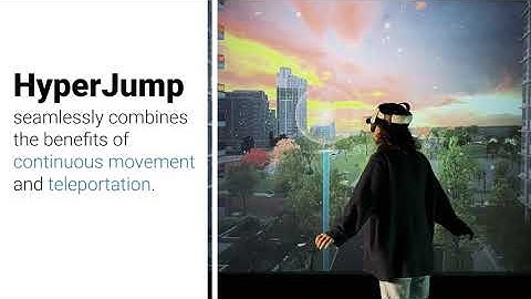 HyperJump: Combating Motion Sickness by Merging Teleporting and Continuous VR Locomotion