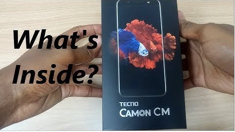 Tecno Camon CM Unboxing