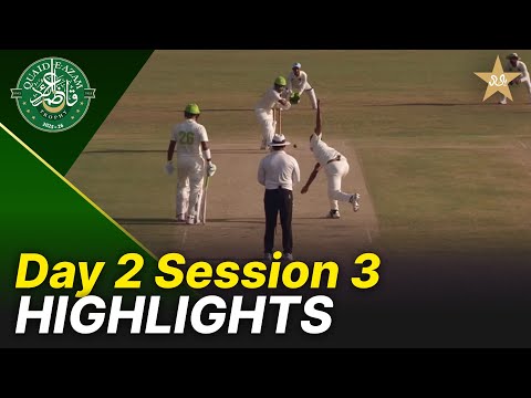 Session 3 Highlights | Lahore Region Whites vs Abbottabad Region | Day 2 | QeAT 2025-26 | PCB |M2P1S