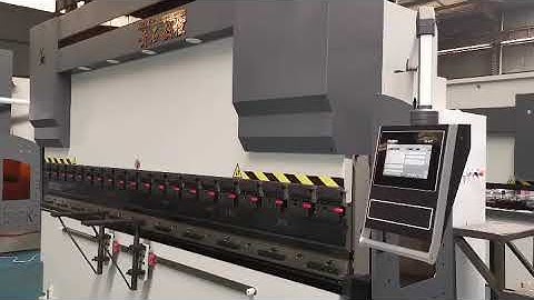 Oil-electric hybrid cnc press brake Delem DA53T control system Accurate positioning Energy saving.