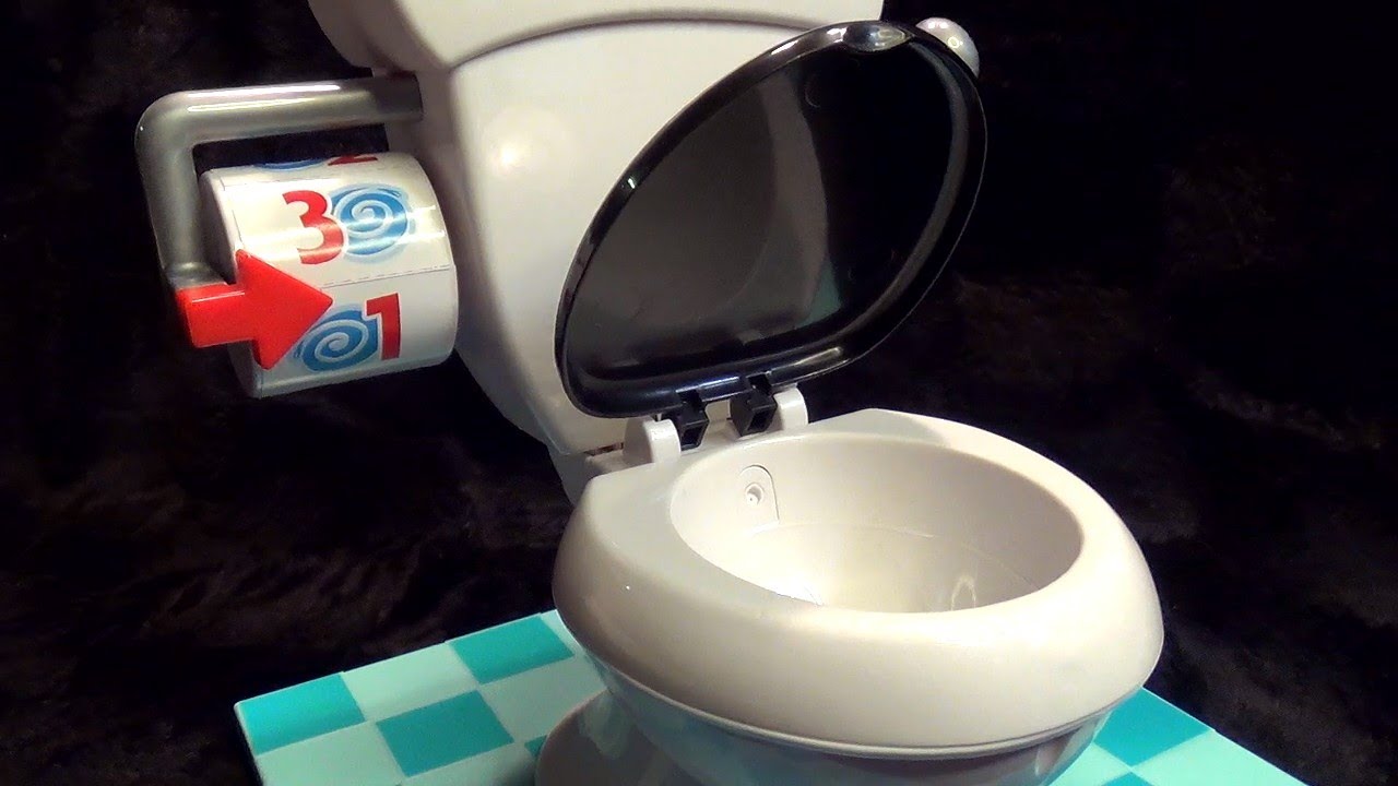 ドキドキ パーティーグッズ】トイレトラブル 水が飛び出す ハズブロ