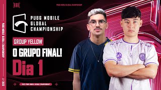 [PT] PMGC League 2023 | Grupo Amarelo Dia 1 | PUBG MOBILE Global Championship