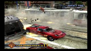 Burnout 3: Takedown Walkthrough! Crash Mode Part or Level 66! Sunshine Smash!