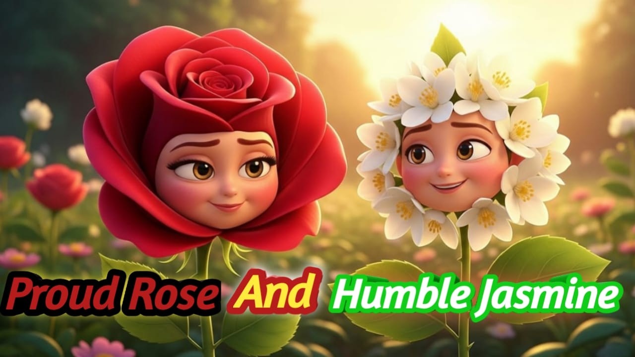 Proud Rose and  Humble Jasmine || Panchatantra stories || inspiring stories|| moral stories ||
