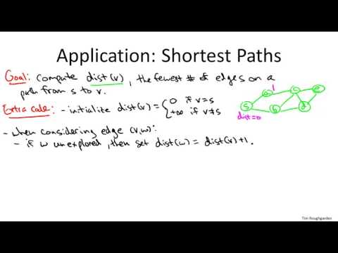 10 3 BFS and Shortest Paths 8 min - YouTube