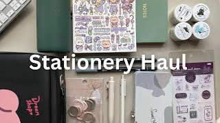 HUGE Stationery Haul! | favourite tombows, aesthetic pens, watercolouring set and more!