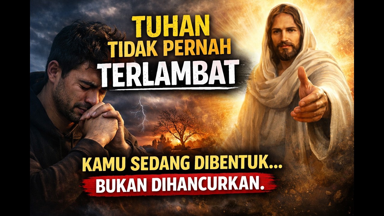 Tuhan Tidak Pernah Terlambat: Kamu Sedang Diproses, Bukan Ditinggalkan