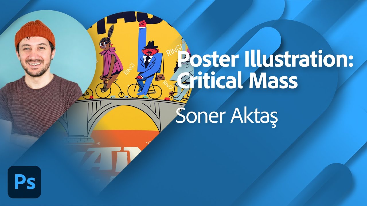 Poster Illustration: Critical Mass mit Soner Aktaş | Adobe Live