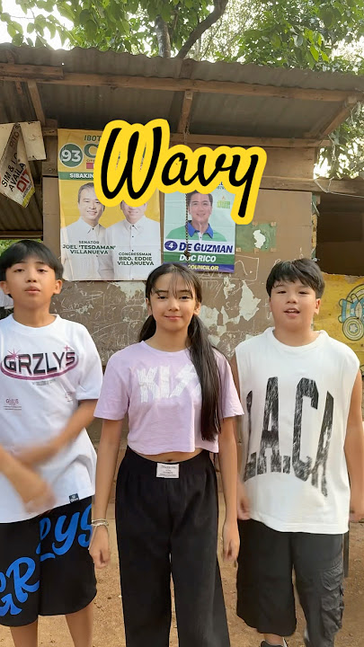 WAVY with Kuya Dan Howard and Ate Zangie 😁🌊 #chawi #tiktok #tiktokviral #trending #dance #shorts
