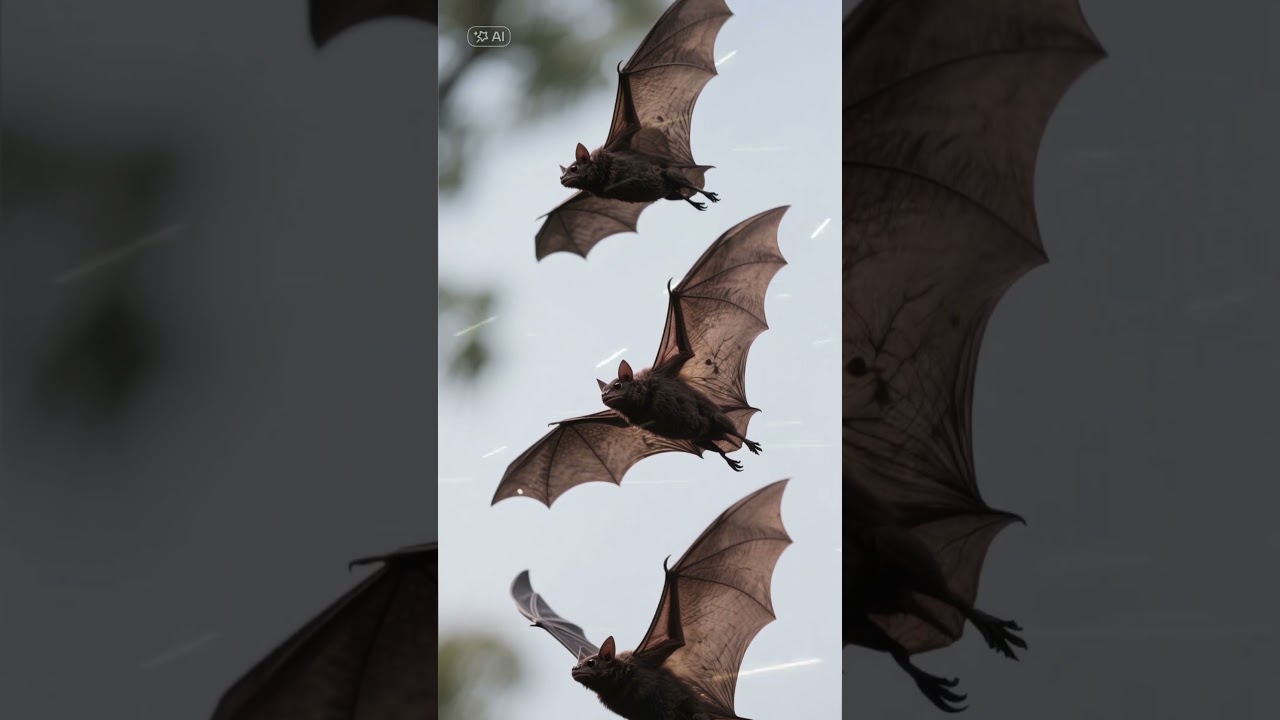 Летучие мыши — единственные млекопитающие, которые действительно умеют летать 🦇 | Удивительные фа...
