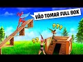 Como ele construiu no meio do camp zero build