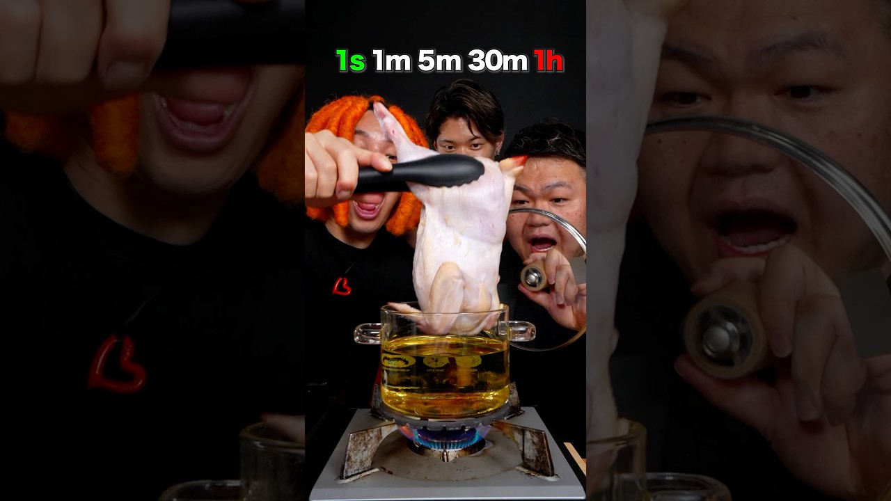 Fried chicken challenge @Suzaki_cook @kenshi_ryota