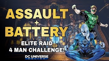 DCUO 4 Man Assault and Battery Elite Raid Challenge
