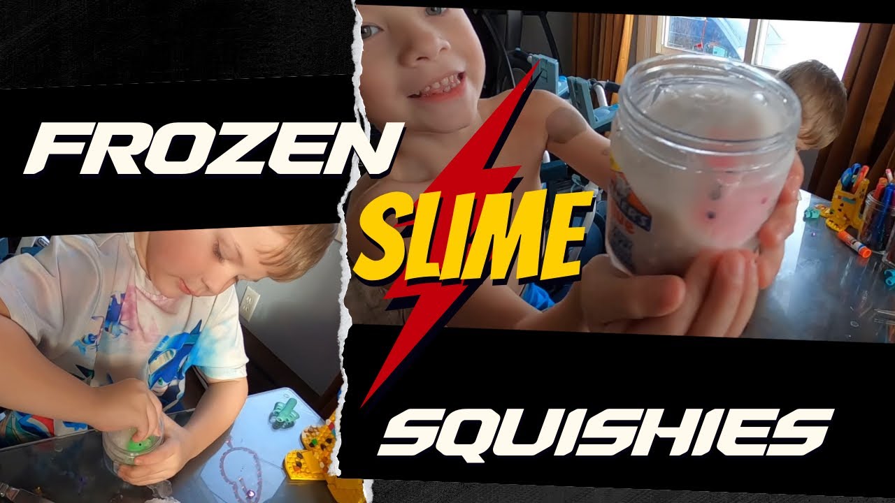 Frozen Slime Squishies! - YouTube