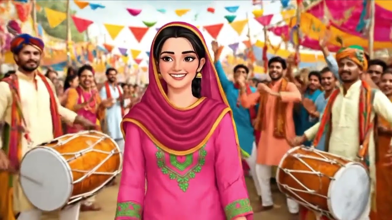 Village Girl at Jan Mela