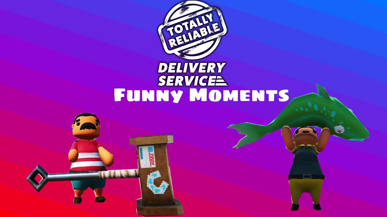 The Masterbait and Epic Hammer Battle! - (Totally Reliable Delivery Service Funny Moments)