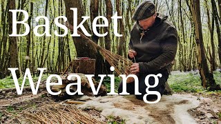 Basket Weaving, Bushcraft and Steak in a Peaceful British Woodland
