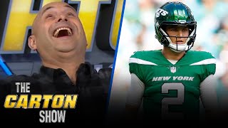 Jets trade Zach Wilson, Giants & Vikings draft moves, Is Penix draftable? | NFL | THE CARTON SHOW