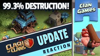 CLASH UPDATE! Clan Games are Awesome! But everything ELSE...