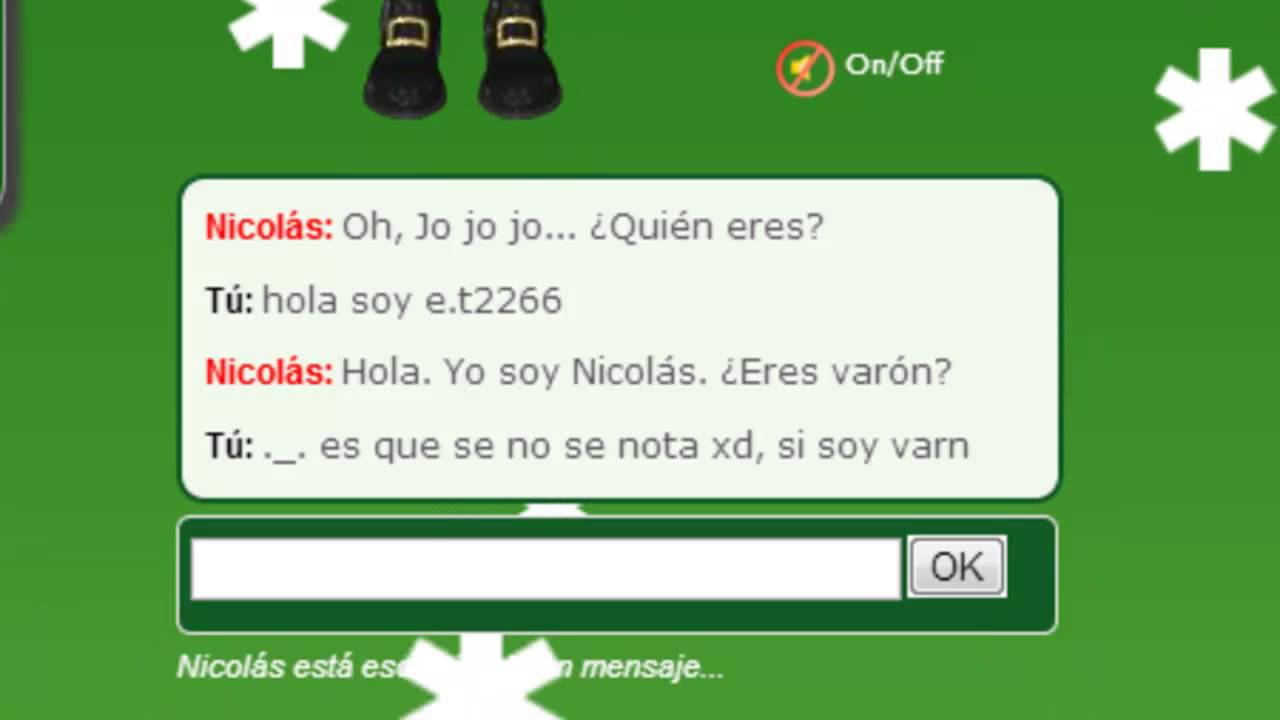 chatea con papa noel