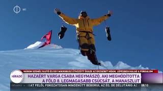 Manaszlu Expedíció 2017 - Varga Csaba Hazatért